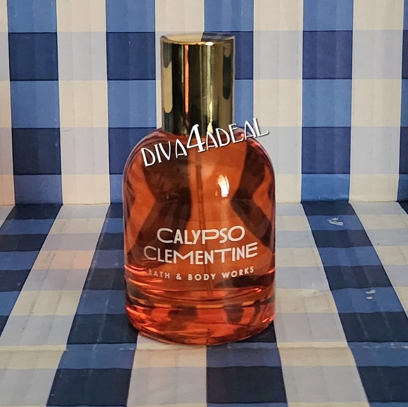 New Bath & Body Works CALYPSO CLEMENTINE EDP 1.7 FL OZ & Mini Perfume Spray - Picture 2 of 5